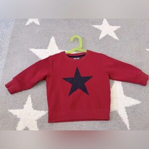 NEXT red star sweater